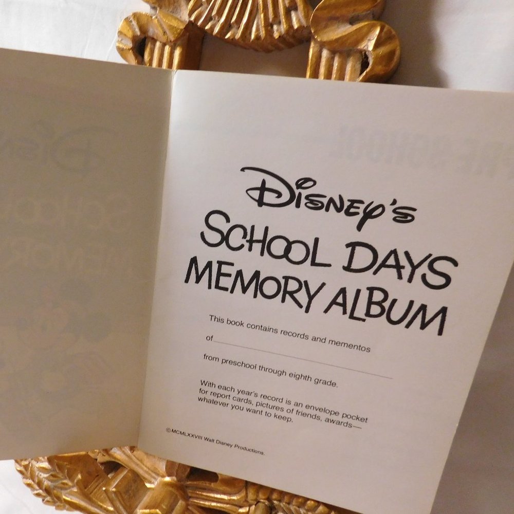 Disney's School Days Memory Album Vintage 1978 - Picture 3 of 7